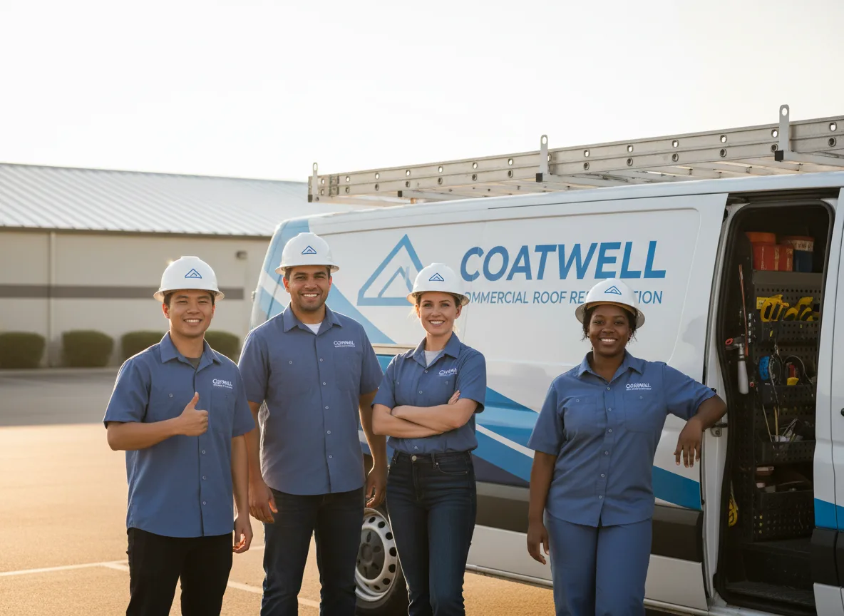 Commercial roof coating company in Montague, CA